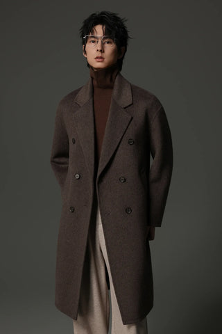 reversible wool coat