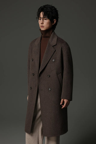 reversible wool coat