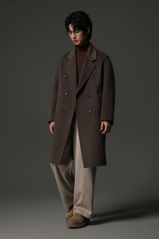 reversible wool coat