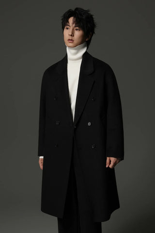 reversible wool coat
