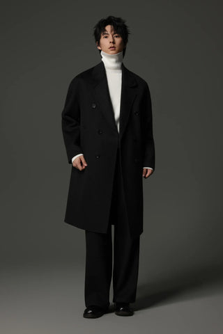 reversible wool coat