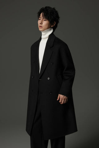reversible wool coat
