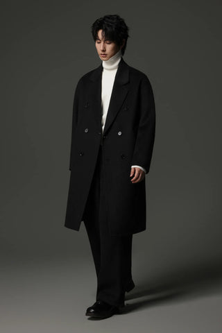 reversible wool coat