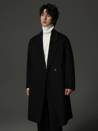 reversible wool coat