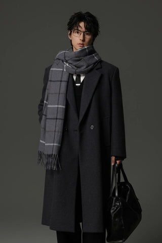 padded shoulder coat