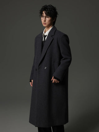 padded shoulder coat