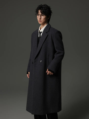 padded shoulder coat