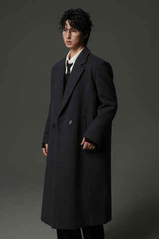 padded shoulder coat