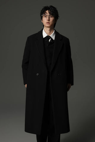 padded shoulder coat
