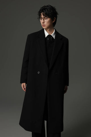 padded shoulder coat