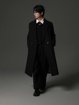 padded shoulder coat