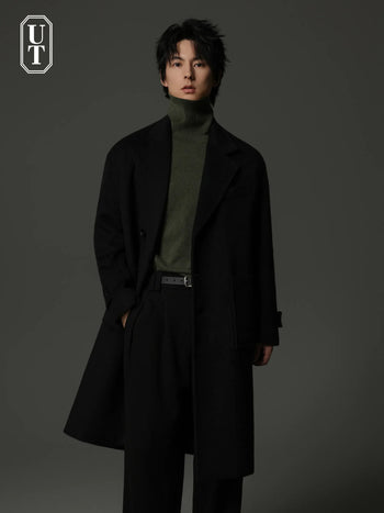 colorful wool coat