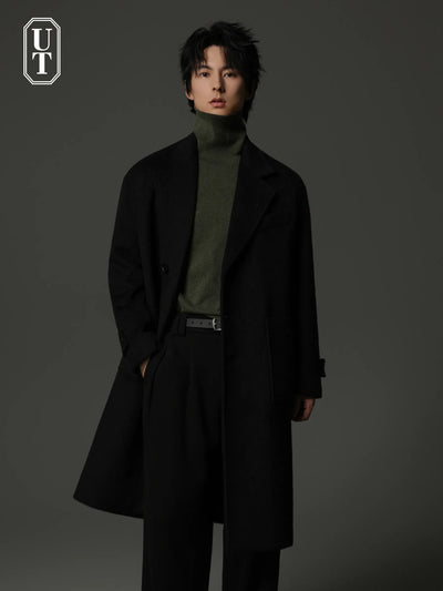 colorful wool coat