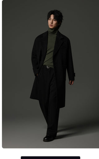 colorful wool coat