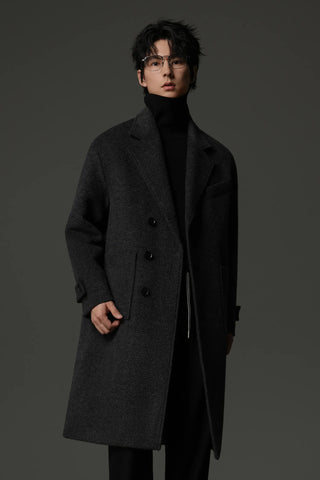 colorful wool coat