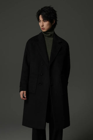 colorful wool coat