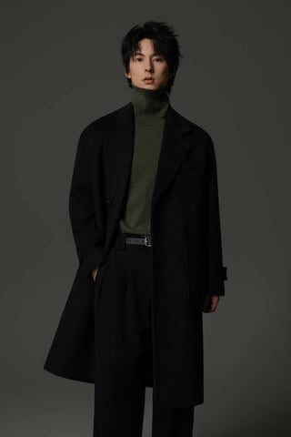 colorful wool coat