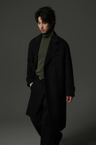 colorful wool coat