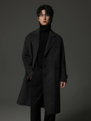 colorful wool coat