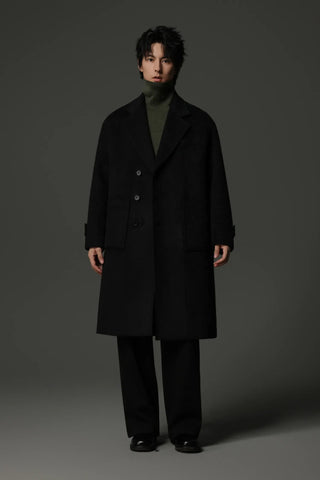 colorful wool coat