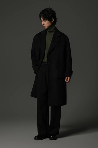 colorful wool coat