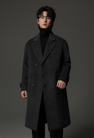 colorful wool coat