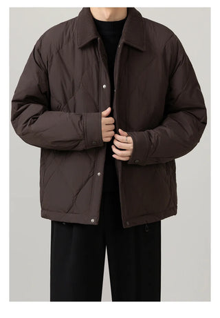 lapel down jacket
