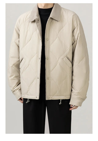 lapel down jacket
