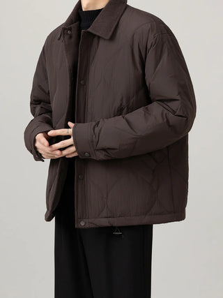 lapel down jacket
