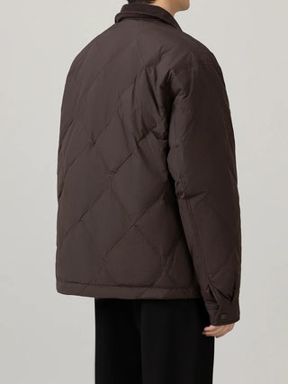 lapel down jacket