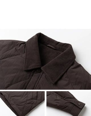 lapel down jacket