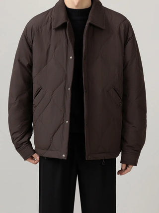 lapel down jacket