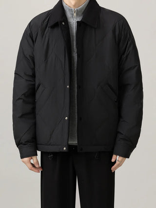 lapel down jacket