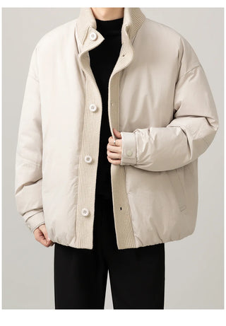 knit patchwork jacket