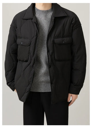 rhombus down jacket