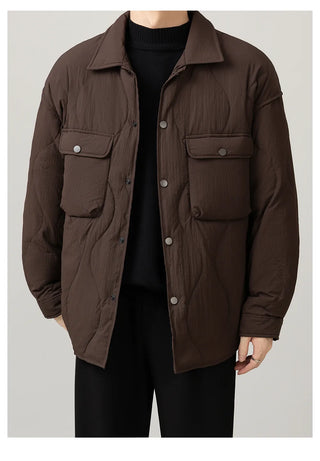 rhombus down jacket