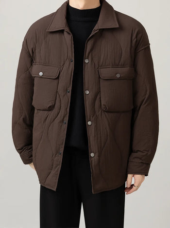 rhombus down jacket
