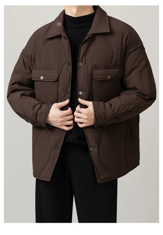 rhombus down jacket