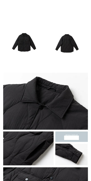rhombus down jacket