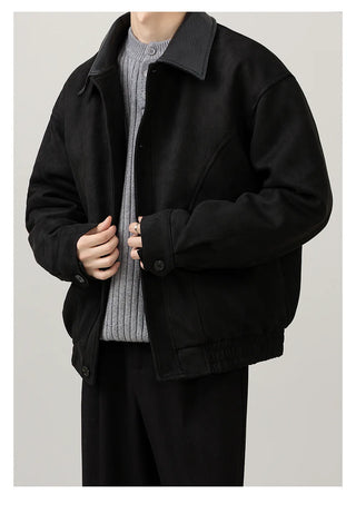 leather patchwork jacket