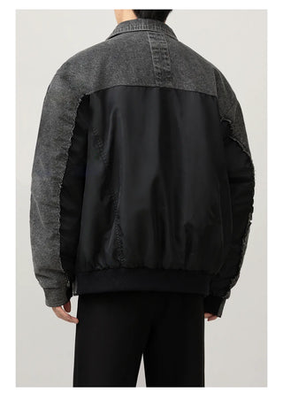 denim down jacket