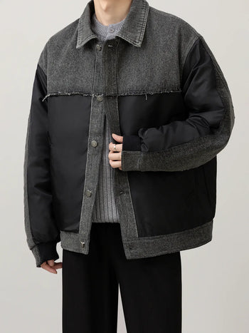 denim down jacket