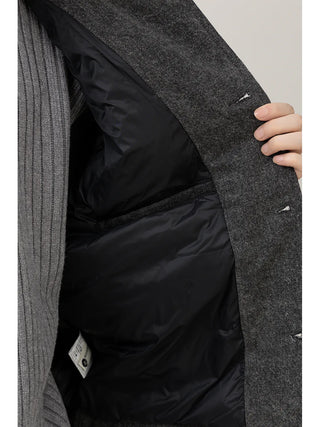 denim down jacket