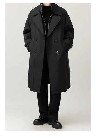 mid-length down jacket