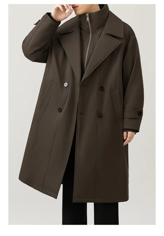 mid-length down jacket