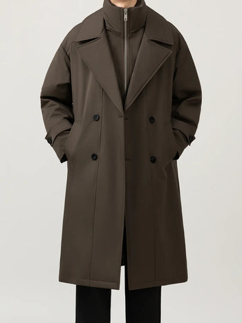 mid-length down jacket
