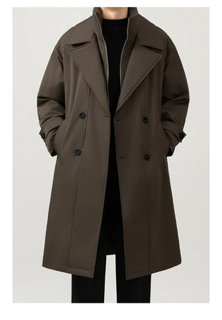 mid-length down jacket