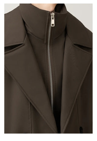 mid-length down jacket