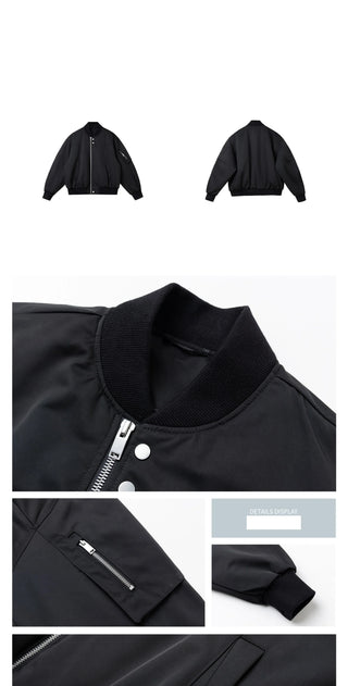 baseball collar jacket