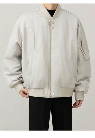 baseball collar jacket